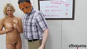 sexy sweetie brought in anal asylum for awkward treatment