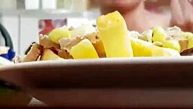 Upskirt friend visits