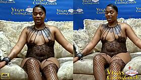 Hot pov anal hook bdsm - bound ebony cutie- titties clamped - handcuff orgasm - machine fucked - hitachi