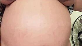 Horny Pregnant Maid Couldnt Resist Ang Started Showing Her Big Boobs And Hairy Pussy On Camera When She Was Home Alone