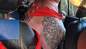 no money for uber, we paid with our tight emo pussies and natural tits in the car