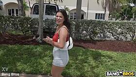 Hottie Get In The Bus For Job Interview