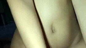 Indonesian video of sexy woman and young adult on bed