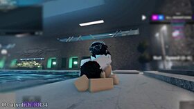 did being alone in the indoor pool with a shy girl turn into rough fuck sex?