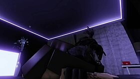 a roblox goth slut gets roughly fucked by a bbc bull and becomes a bbc whore