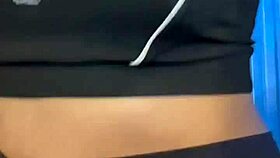 What A Hot Scene After Workout In Bathroom!