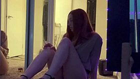 Italian horny milf artemisia love smoking a cigarette while wearing sexy high heels