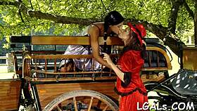 stare at hot wicked lesbian gals licking well