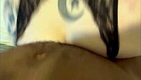 Blonde curvy milf surrenders to massive bbc in steamy interracial tease