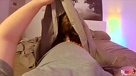 Stepmom secretly sneaks into my room to suck my cock and i fuck her pussy and then fill her ass with a powerful cumshot