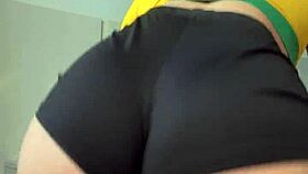 I imagine her big ass bouncing on my cock