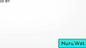 Busty teen masseuse enjoys a nasty creampie.