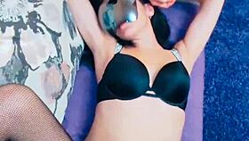 Fuck me deep and hard in stockings on my knees