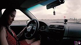 long haired teen 18+ sucks and fucks for drivers license