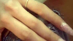 rossmexicana, the mexican beauty, uses toys to masturbate in her new lingerie gift from a teddy