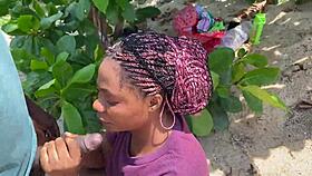 Wild emotions surge during crazy outdoor fuck in Lagos lagoon