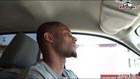 Bbc pick up a blonde milf with natural tits for interracial sex.