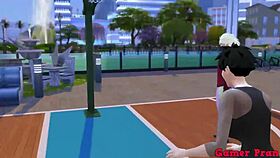 hinata and friends play strip game, madara teases videl, unexpected cum shower happens