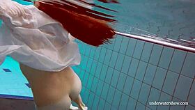 Babe Lola Swims Underwater With Her Big Natural Tits