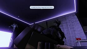 a roblox goth slut gets roughly fucked by a bbc bull and becomes a bbc whore