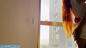 Hot employee begs for raise, gets anal