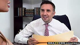 Look At These Big Tits At Work! Quid Pro Blow Scene Starring Jasmine Jae Keiran Lee