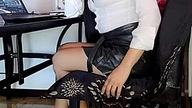 I squirted for my first follower today on xvideos