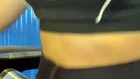 What A Hot Scene After Workout In Bathroom!