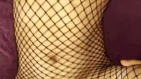 Sexy Beautiful 40-Year-Old Wife Poses In Stockings And Lingerie