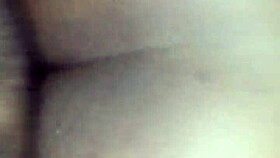 the wet creamy black bbw pussy drips as the fat man dives in