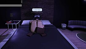 a roblox goth slut gets roughly fucked by a bbc bull and becomes a bbc whore