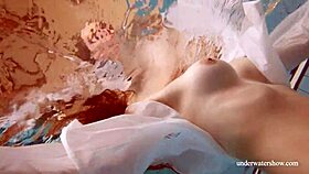 Babe Lola Swims Underwater With Her Big Natural Tits