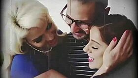 becky bandini, a curvy british milf, welcomes judy jolie home for barefoot bedroom fun involving cowgirl riding and doggystyle blowjob