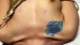 intense double penetration with dildo and cock leaves me overwhelmed with pleasure