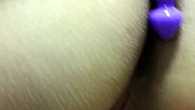 Chinese Asian Plays with Ex-Girlfriend's Asshole in Anal Action