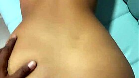 Petite girl fucks a black cock and gets covered in cum 😍