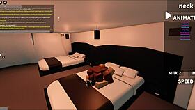 Face fuck that slut with big black cock.