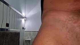Anal Solo Masturbation with Fingers in Ass and Huge Cum Load Moans Hot Dialogues