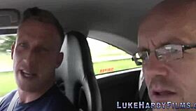 intense pleasure builds as british tattooed skank in stockings gets nailed in hardcore group threesome with handjob and blowjob