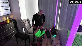 Aria performs on game stream with intense action