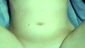 Blonde couple engages in intimate bedroom activities