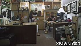 Sexy Harlot Does Not Shy Away from Having Sex in Shop