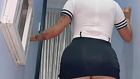 Pilot Costume Seduction Leads To Intense Ass Fucking