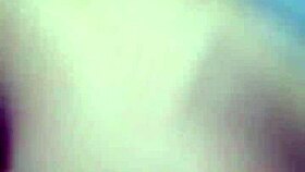 Blonde couple engages in intimate bedroom activities