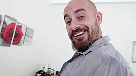 redheaded wife gets pussy filled while cuckold watches