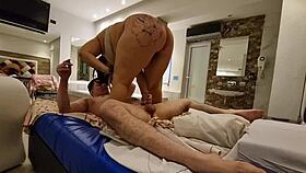 single argentine woman records first video without condom on halloween