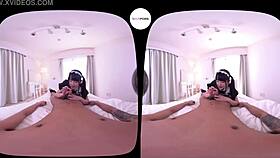 japanese maid gently wakes you up in the morning