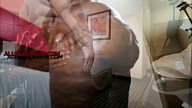 big sexy chocolate ssbbw ass bounces