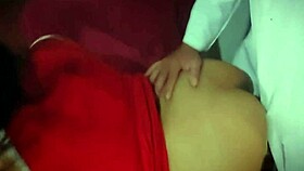 Young woman visits doctor's office and deceives her husband with real amateur sex