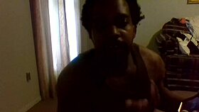 Detailed naked workout for mature women